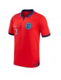 England Luke Shaw #3 Replika Borta Kläder VM 2022 Kortärmad